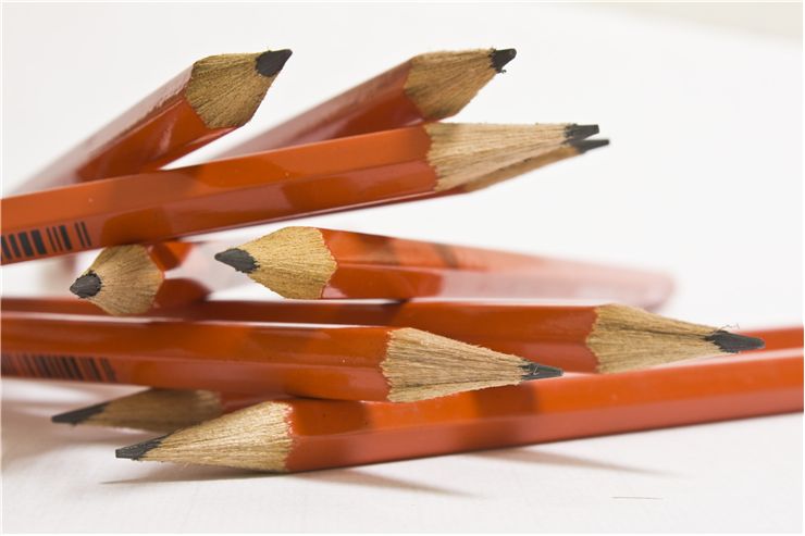 Picture Of Wooden Ofiice Pencils